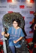 Kiran Rao at Indian censored screening of Game of Thrones in Lightbox, Mumbai on 9th April 2015